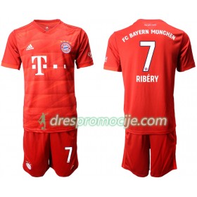 FC Bayern München Dres RIBERY 7 Dječji Domaći 2019/20 Kratkih Rukava